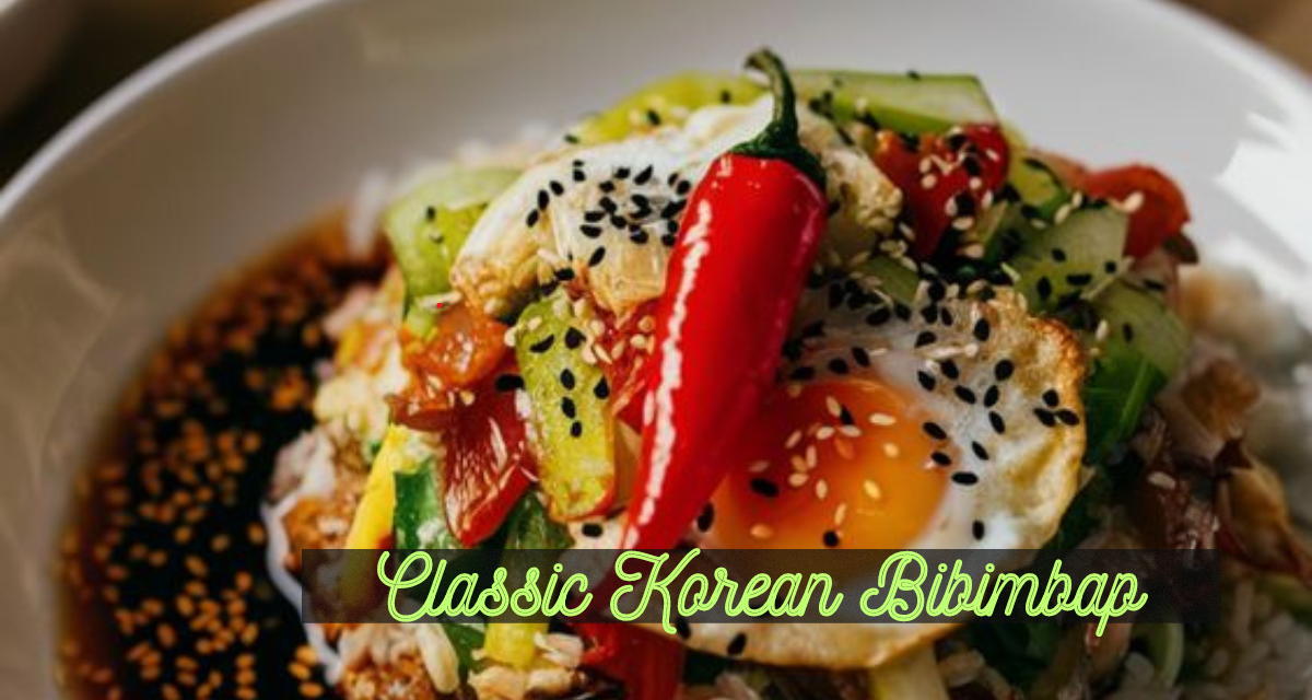 Classic Korean Bibimbap