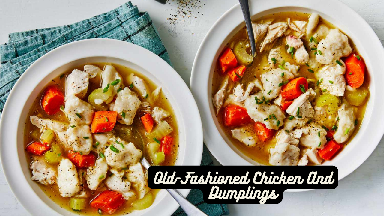 Old-Fashioned Chicken And Dumplings