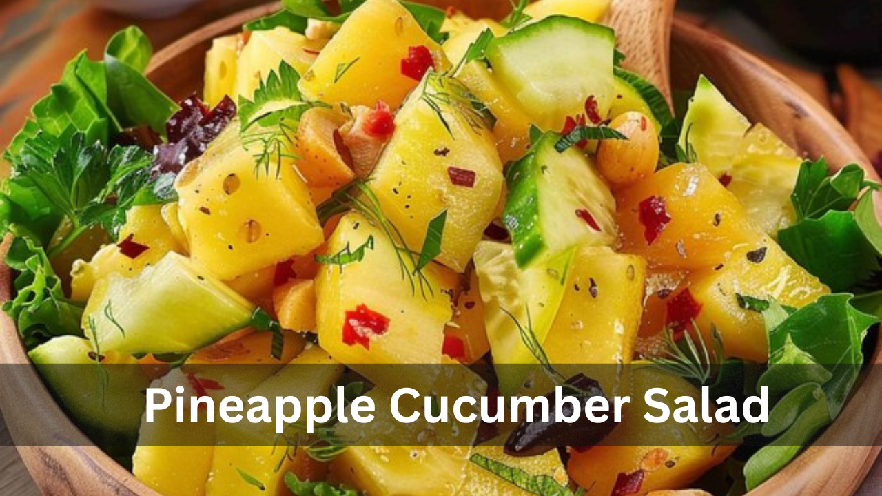 Pineapple Cucumber Salad