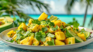 Pineapple Cucumber Salad