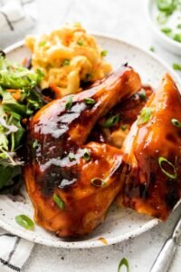 Instant Pot Honey Garlic Chicken Thighs Recipe